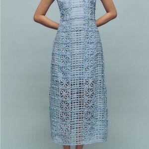 Blue Midi Dress